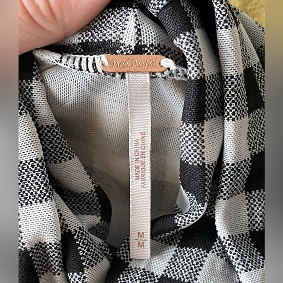 Free People Gather Check Tee M - Picture 5 of 9